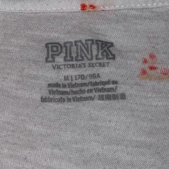 Victoria’s Secret white T-shirt with pizza pattern - Picture 7 of 7